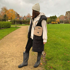 Mini Dog Walking Bag - Tan