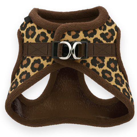 Tiny Trails Step In Luxury Leopard Puppy and Small Dog Harness