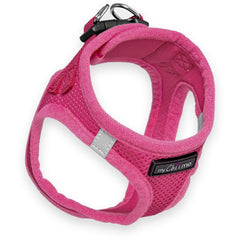 Tiny Trails Step In Air Mesh Puppy and Small Dog Harness Hot Pink