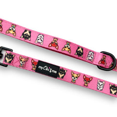 Pretty Little Paws Chihuahua Print Exclusive Designer Lead  by My Chi and Me