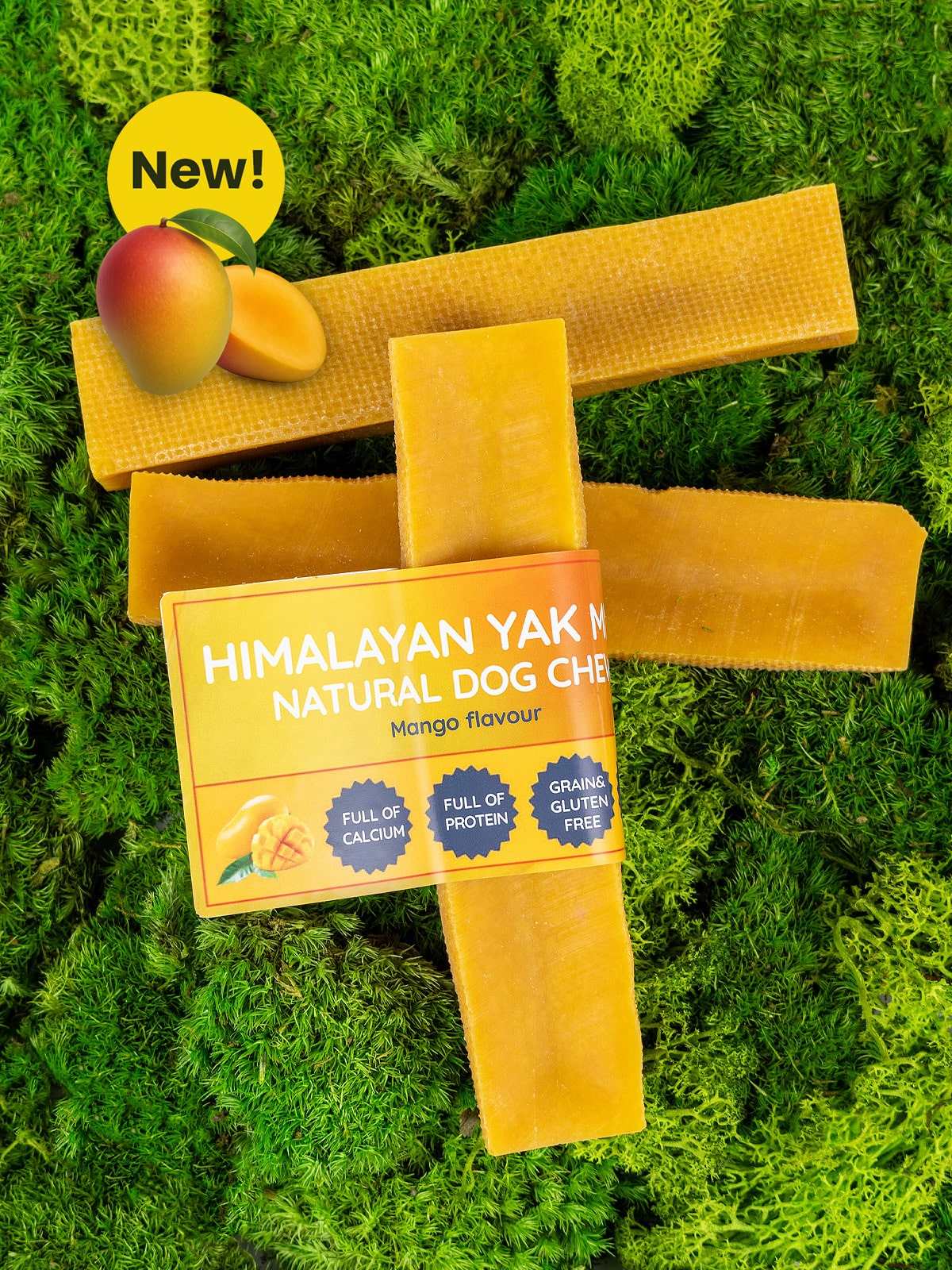 Mango Yak Dog Chew