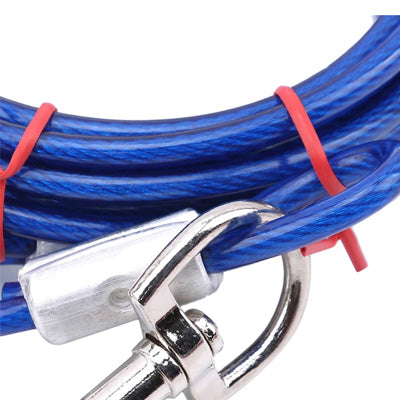 PVC Covered Steel Wire Tie Out Cable for Dogs