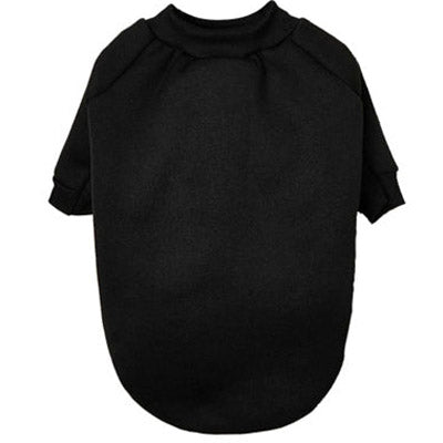 Black Fleece Lined Chihuahua or Small Dog Jumper 4 Sizes