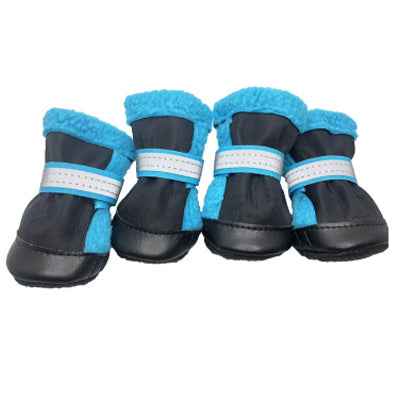 Products Pet Shoes For Small Dogs Reflective Non Slip Wear Resistant Winter Warm Boots