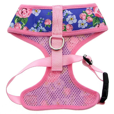 Pink and Blue Floral Burst Harness by Urban Pup - My Chi and Me
