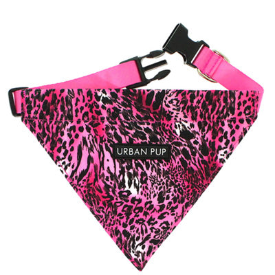 Urban Pup Pink Leopard Bandana for Chihuahua and Small Dogs