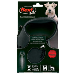 Flexi Original Retractable Extending Medium Dog Lead 5 Metre Cord 3 Colours
