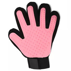 Chihuahua or Small Dog Rubber Grooming Glove Left Hand 5 Colours
