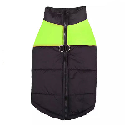 Gilet Style Small Dog Coat Black And Yellow - My Chi and Me