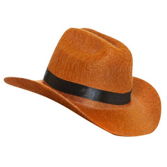 Brown Stetson Cowboy Hat for Small Dog or Cat