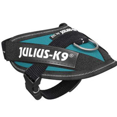Julius K9 IDC Powerharness for Puppies and Chihuahuas Petrol Green Light Teal