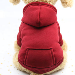 Chihuahua or Small Dog Hoodie Style Hooded Sweatshirt in 6 Popular Colours