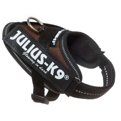 Julius K9 IDC Powerharness for Puppies and Chihuahuas Chocolate Brown Chihuahua Clothes and Accessories at My Chi and Me