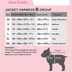 Puppia Soft Mesh Vest Style Small Dog Jacket Harness Black 4 Sizes