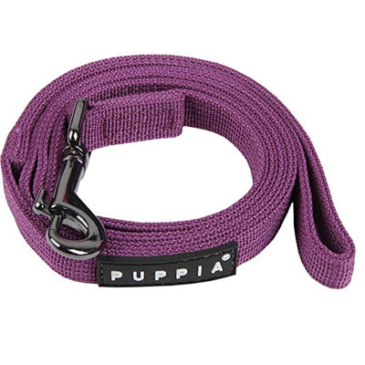 Puppia Soft Purple Small Dog Lead 1cm Width