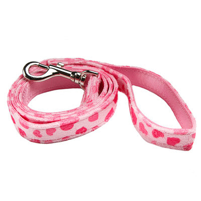 Pink Hearts Dog Lead by Urban Pup - My Chi and Me