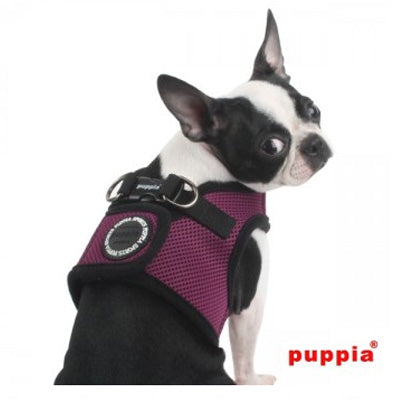 Puppia Soft Mesh Vest Style Small Dog Jacket Harness B Purple 4 Sizes