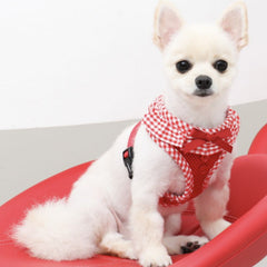 Puppia Vivien Small Dog Harness A Red 4 Sizes