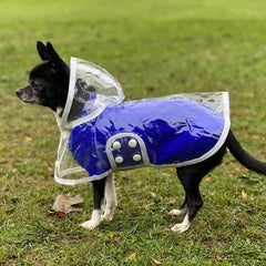 White Waterproof Raincoat for Chihuahuas and Small Dogs - 4 SIZES