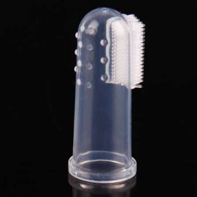 Chihuahua or Small Dog Finger Toothbrush Blue Case My Chi
