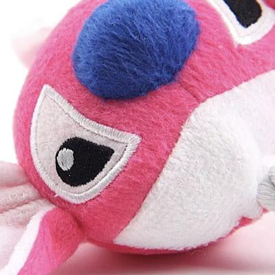 Super Soft Pink Rope Pull Dog Toy
