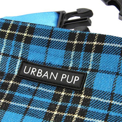 Urban Pup Blue Tartan Bandana for Chihuahuas and Small Dogs