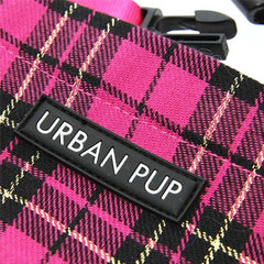 Urban Pup Fuchsia Tartan Bandana for Chihuahuas and Small Dogs
