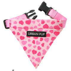 Urban Pup Pink Hearts Bandana for Chihuahuas and Small Dogs