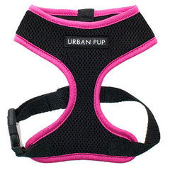 Active Mesh Black and Pink Harness by Urban Pup Chihuahua Clothes and Accessories at My Chi and Me