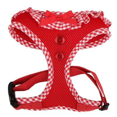 Puppia Vivian Chihuahua Small Dog Harness A Red 3 Sizes