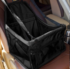 Premium Portable Folding Travel Car Seat Black Mesh Sides - My Chi and Me