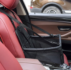 Premium Portable Folding Travel Car Seat Black Mesh Sides - My Chi and Me