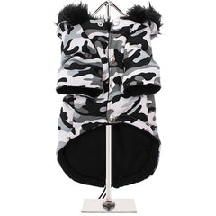 Urban Pup Chihuahua Puppy Chihuahua or Small Dog Arctic Camouflage Padded Fishtail Parka Style Coat Chihuahua Clothes and Accessories at My Chi and Me