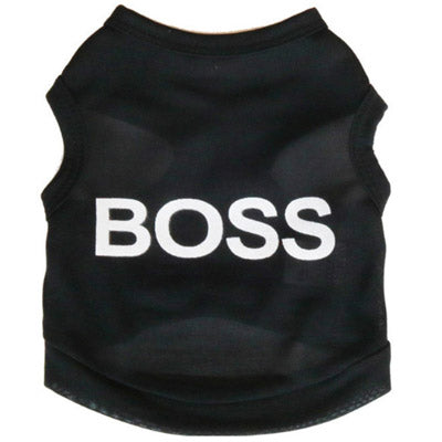 BOSS Vest T-Shirt Chihuahua Small Dog Vest - My Chi and Me