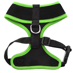 Active Mesh Black and Green Harness by Urban Pup Chihuahua Clothes and Accessories at My Chi and Me