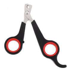 Small Scissor Style Nail Clippers Chuihuahua Small Dogs Claw Trimmers Black and Red - My Chi and Me