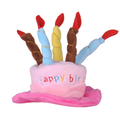 Happy Birthday Hat for Chihuahua Small Dog or Puppy BLUE or PINK - My Chi and Me