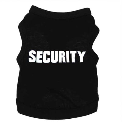 Security Vest T-Shirt Chihuahua Small Dog - My Chi and Me