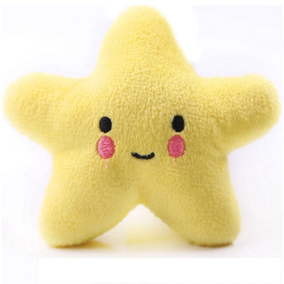 Twinkle Chihuahua or Small Dog Plush Star Toy with Squeaker Yellow Chihuahua Clothes and Accessories at My Chi and Me