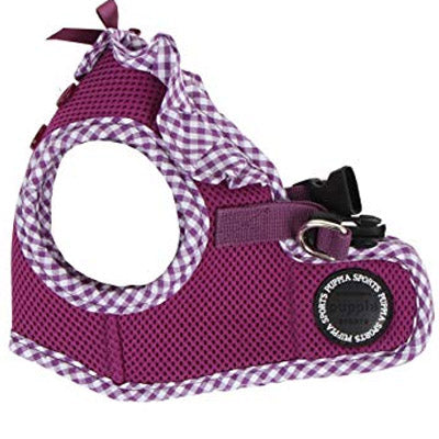 Puppia Vivian Vest Style Jacket Harness B Purple 3 SIZES Chihuahua Clothes and Accessories at My Chi and Me